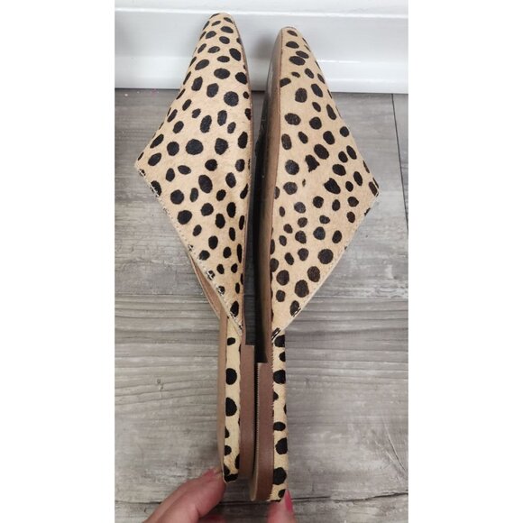 Madewell Women's Sz. 8 Remi Mule In Dotted Calf Hair - Picture 5 of 9